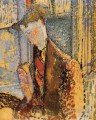 フランク・バーティ・ハビランドの肖像画 1914年 アメデオ・モディリアーニ